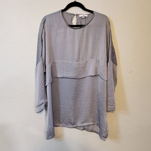 MISSGUIDED Long Sleeve Flower Dress